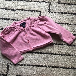 Baby Gap crop cardigan